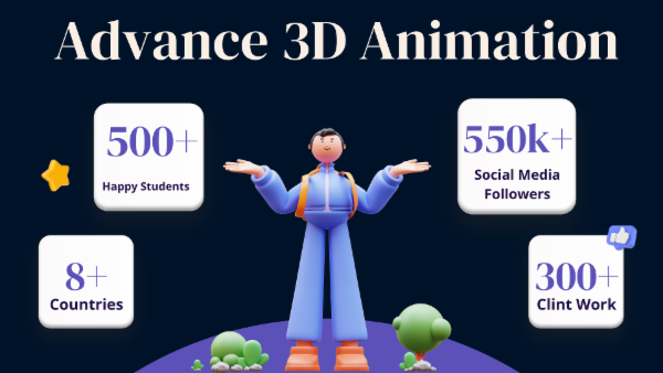 Beginners to Advance 3D Animation